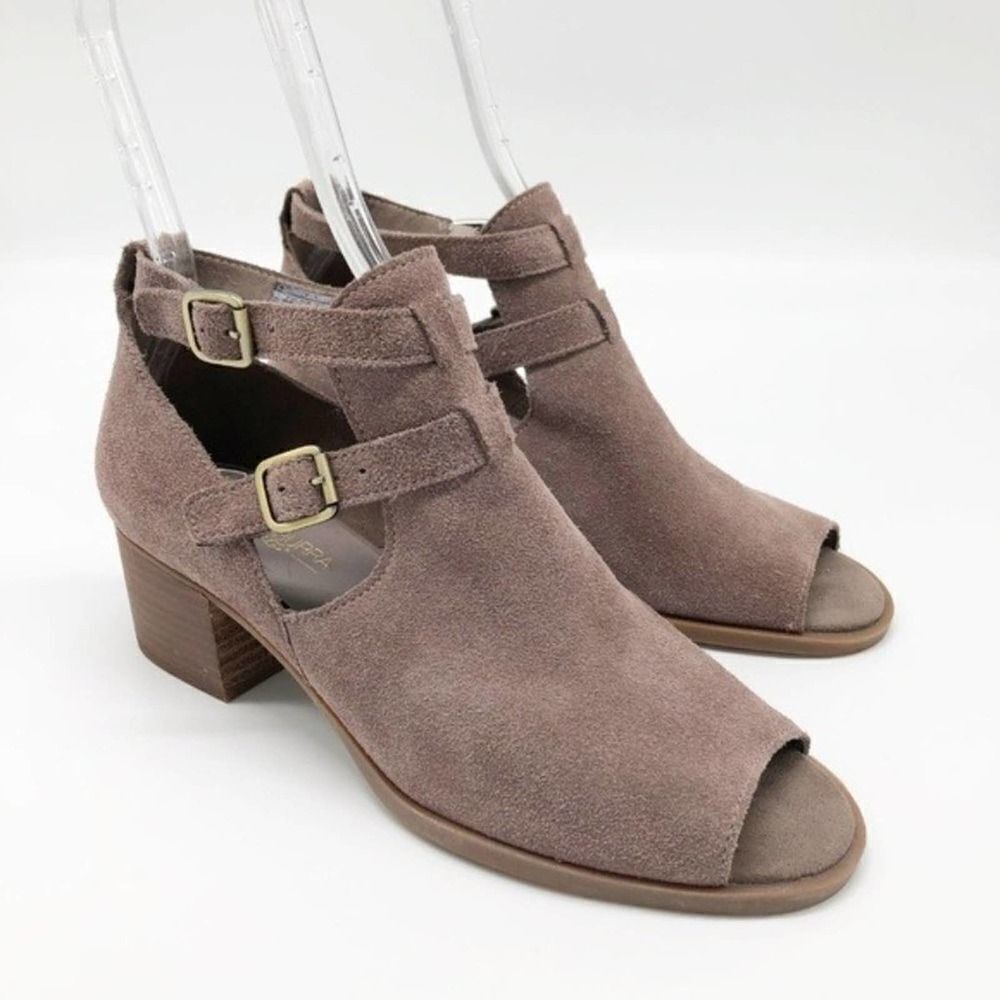 KOOLABURRA BY UGG Sophy Suede Peep Toe Ankle Boot